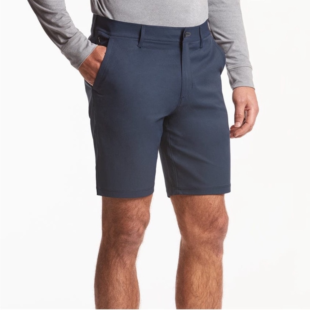 PUBLIC REC Men's Blue Deal Maker Shorts Flat Front Golf Shorts size:‎ 42